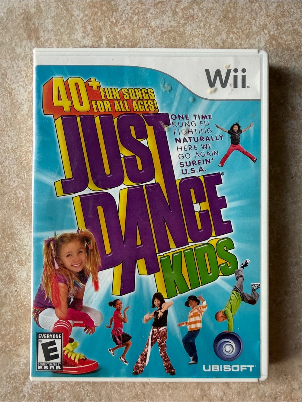 Just Dance Kids (Wii) by Ubisoft - Blue Cover